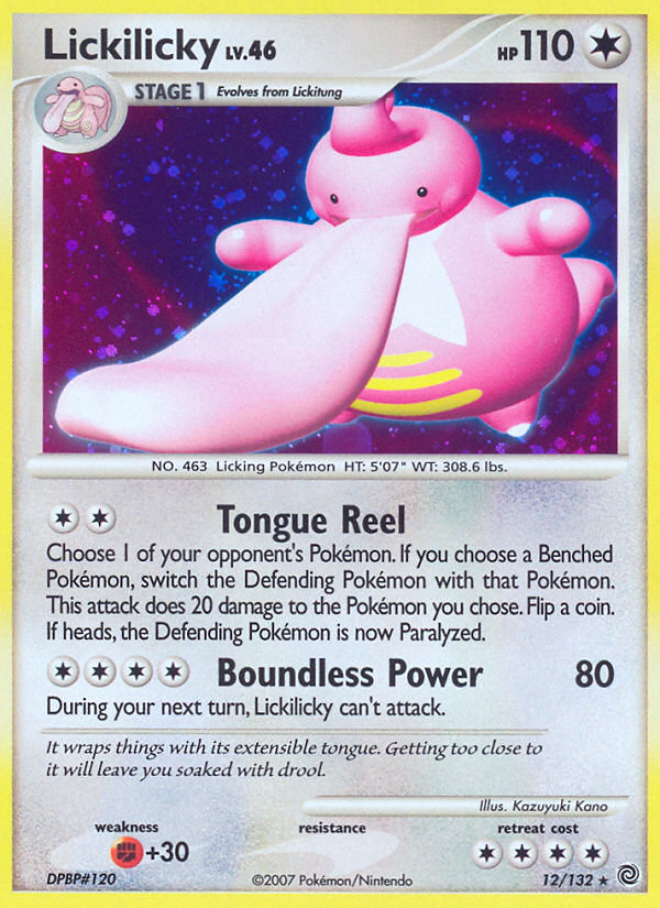 Lickilicky (12/132) [Diamond & Pearl: Secret Wonders] | All Aboard Games