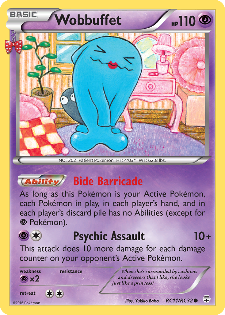 Wobbuffet (RC11/RC32) [XY: Generations] | All Aboard Games