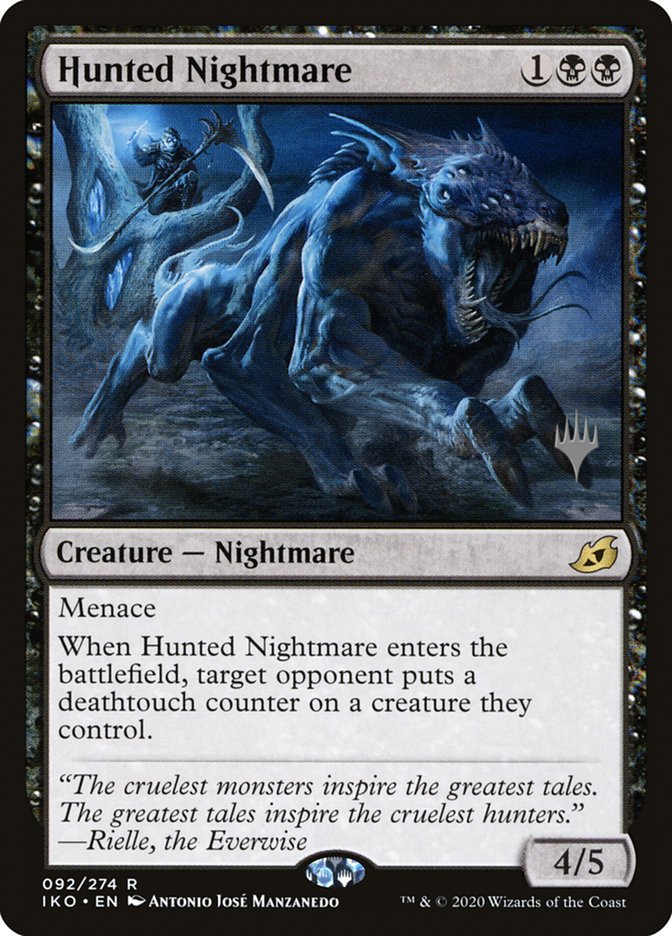 Hunted Nightmare (Promo Pack) [Ikoria: Lair of Behemoths Promos] | All Aboard Games