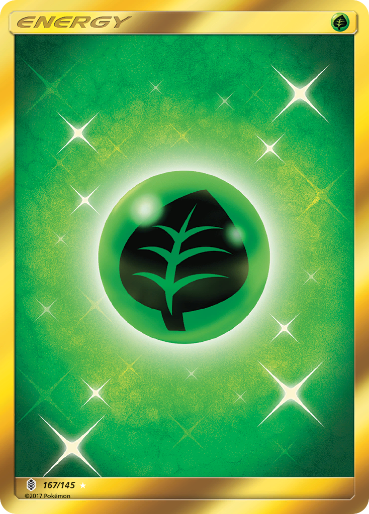 Grass Energy (167/145) [Sun & Moon: Guardians Rising] | All Aboard Games