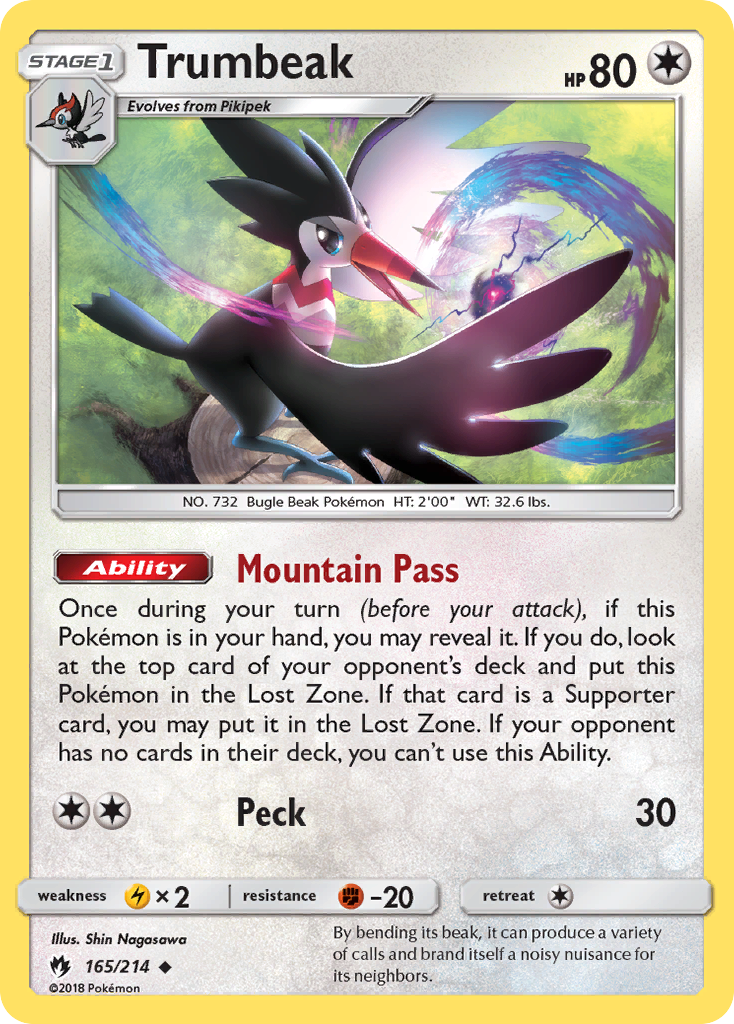 Trumbeak (165/214) [Sun & Moon: Lost Thunder] | All Aboard Games