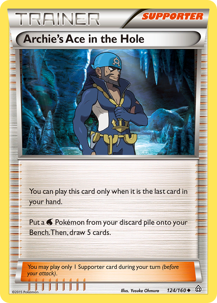 Archie's Ace in the Hole (124/160) [XY: Primal Clash] | All Aboard Games