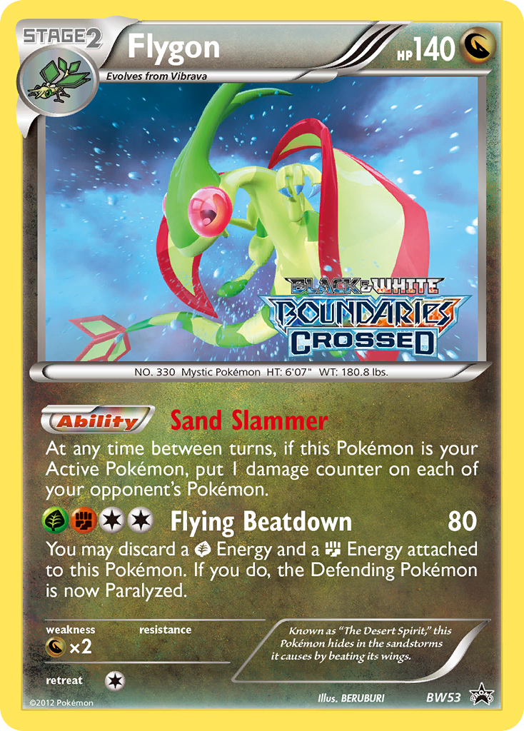 Flygon (BW53) [Black & White: Black Star Promos] | All Aboard Games