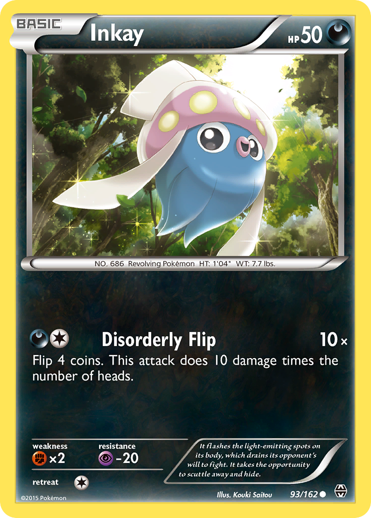 Inkay (93/162) [XY: BREAKthrough] | All Aboard Games