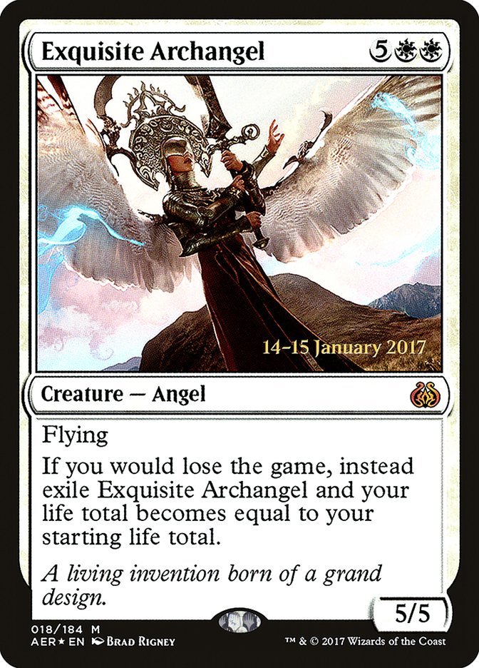 Exquisite Archangel  [Aether Revolt Prerelease Promos] | All Aboard Games