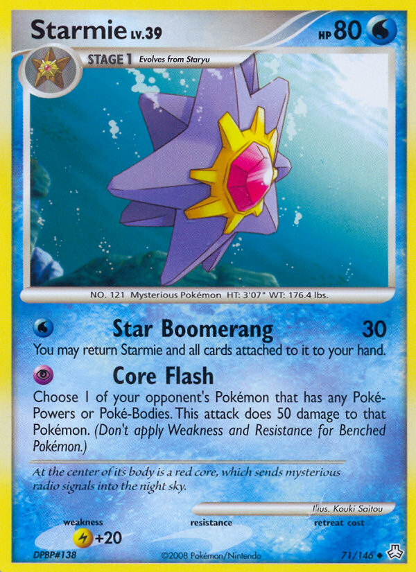 Starmie (71/146) [Diamond & Pearl: Legends Awakened] | All Aboard Games