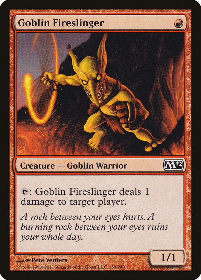 Goblin Fireslinger [Magic 2012] | All Aboard Games