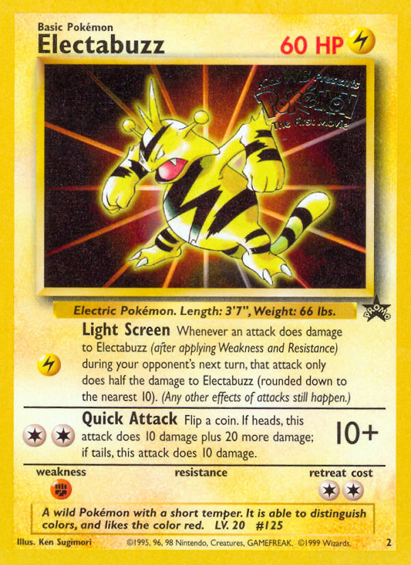 Electabuzz (2) [Wizards of the Coast: Black Star Promos] | All Aboard Games