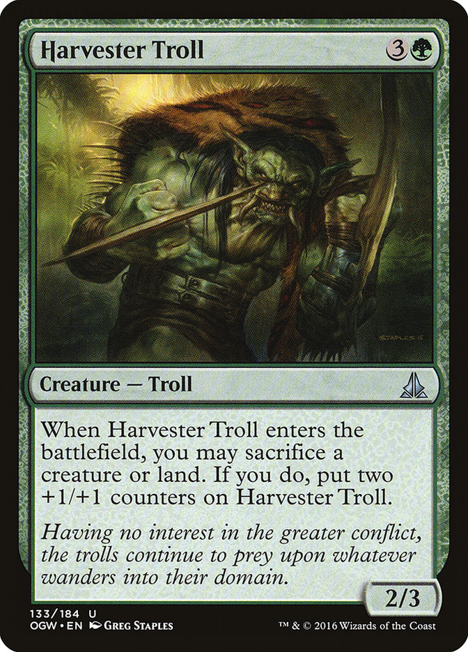 Harvester Troll [Oath of the Gatewatch] | All Aboard Games