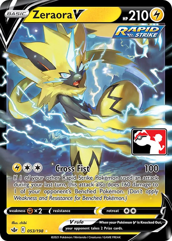 Zeraora V (053/198) [Prize Pack Series One] | All Aboard Games