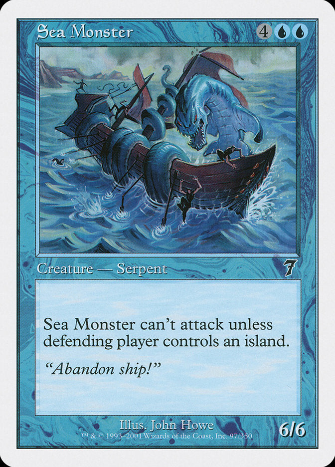 Sea Monster [Seventh Edition] | All Aboard Games
