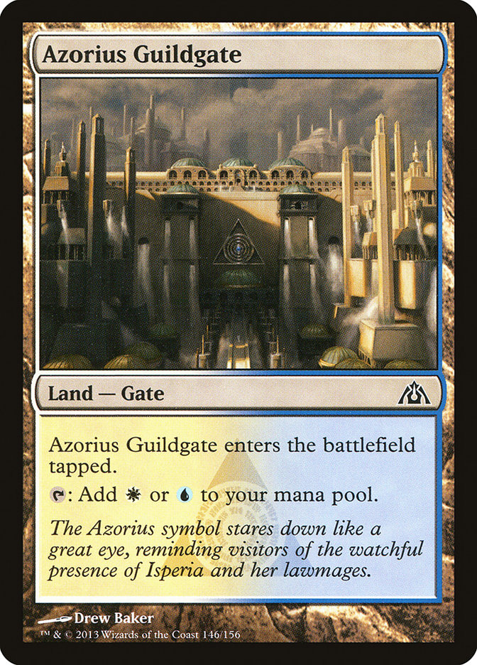 Azorius Guildgate [Dragon's Maze] | All Aboard Games