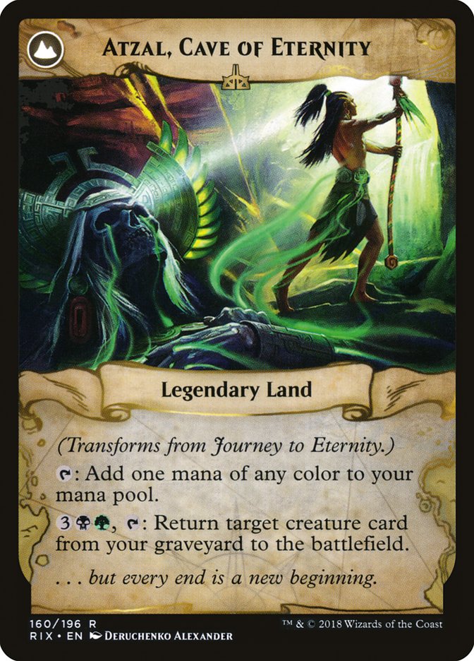 Journey to Eternity // Atzal, Cave of Eternity [Rivals of Ixalan] | All Aboard Games
