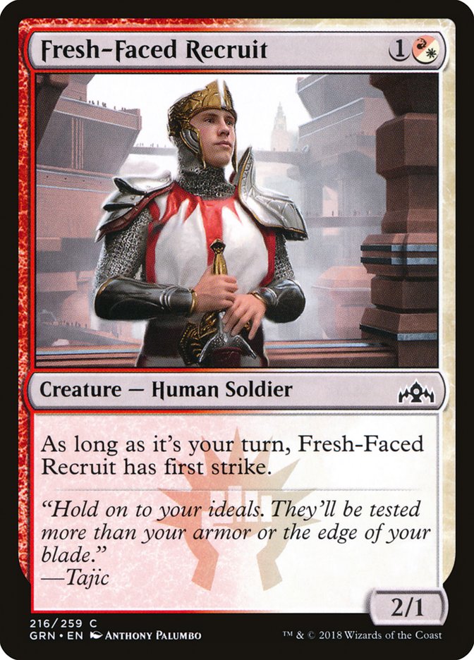 Fresh-Faced Recruit [Guilds of Ravnica] | All Aboard Games