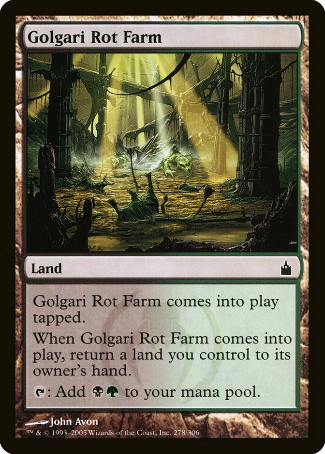 Golgari Rot Farm [Ravnica: City of Guilds] | All Aboard Games