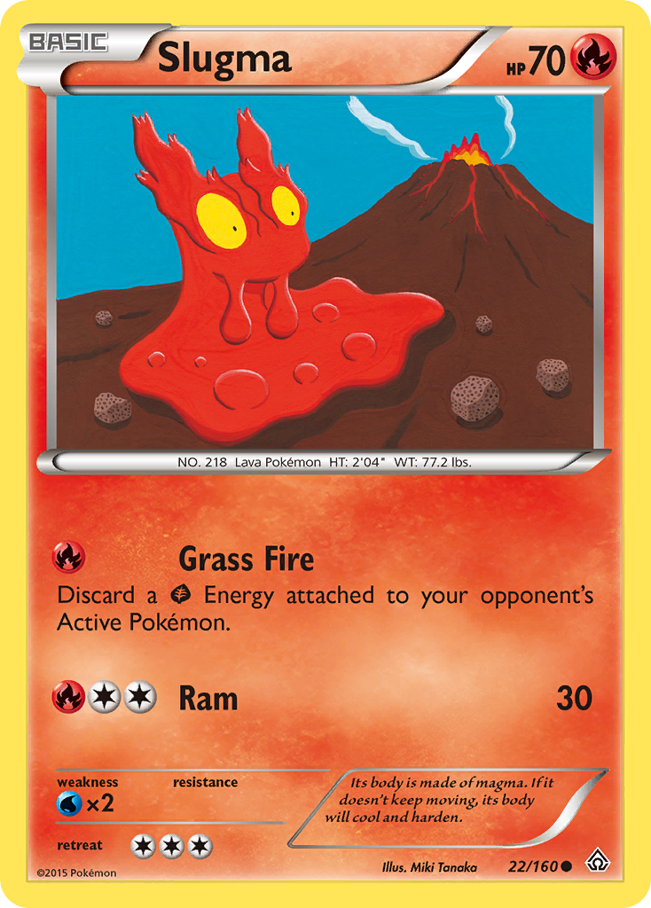 Slugma (22/160) [XY: Primal Clash] | All Aboard Games