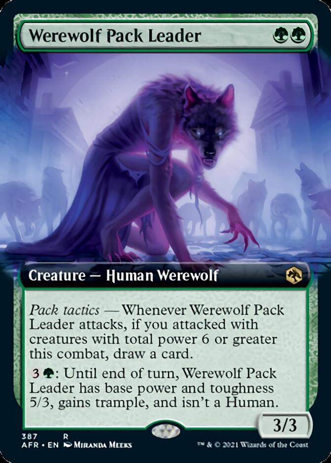 Werewolf Pack Leader (Extended) [Dungeons & Dragons: Adventures in the Forgotten Realms] | All Aboard Games