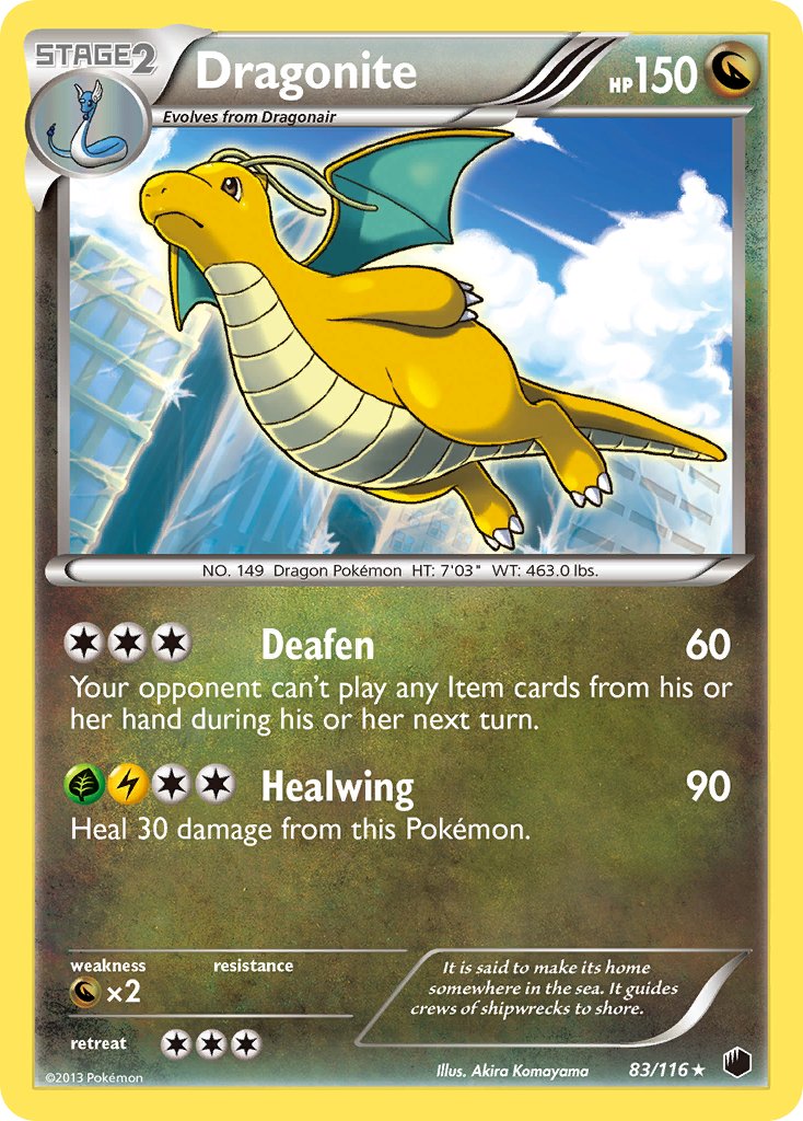 Dragonite (83/116) (Cosmos Holo) (Blister Exclusive) [Black & White: Plasma Freeze] | All Aboard Games