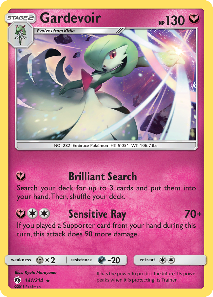 Gardevoir (141/214) [Sun & Moon: Lost Thunder] | All Aboard Games