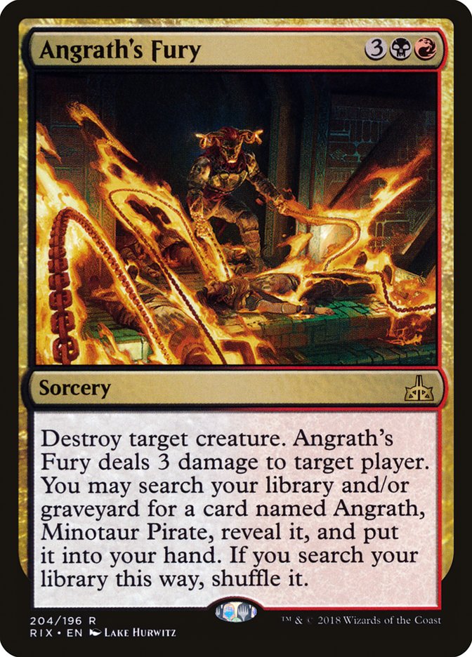Angrath's Fury [Rivals of Ixalan] | All Aboard Games