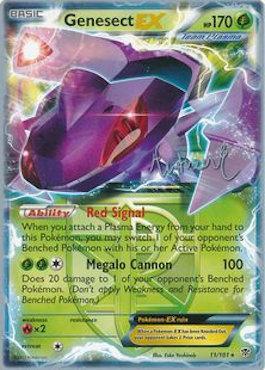 Genesect EX (11/101) (Emerald King - Andrew Estrada) [World Championships 2014] | All Aboard Games