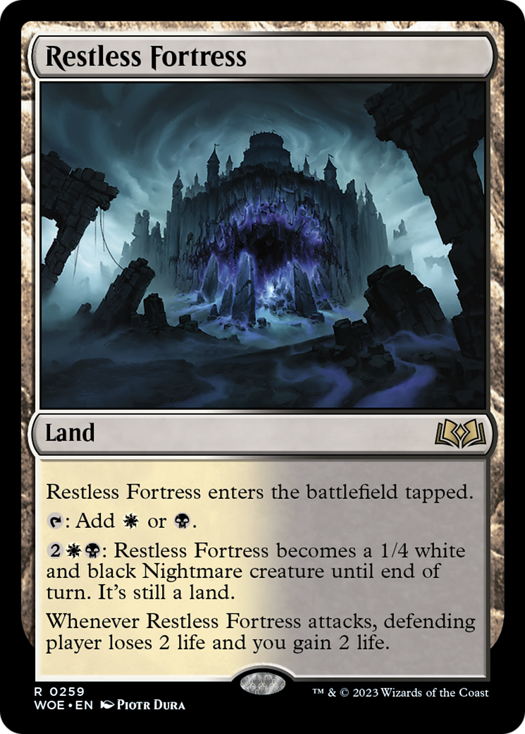 Restless Fortress [Wilds of Eldraine] | All Aboard Games