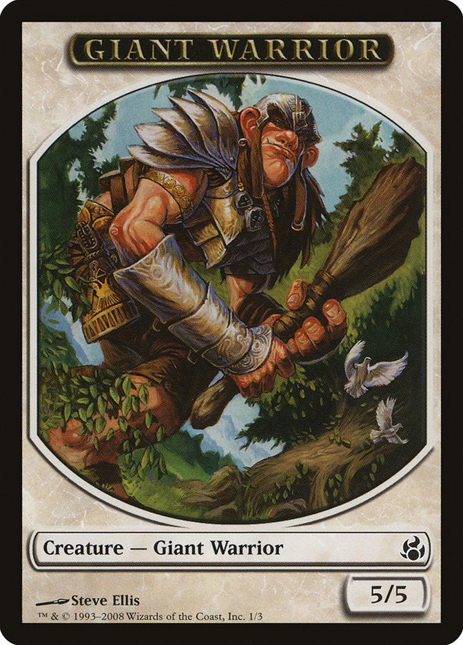 Giant Warrior [Morningtide Tokens] | All Aboard Games