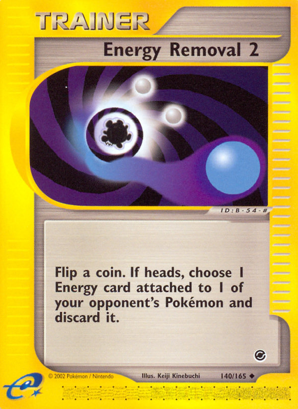 Energy Removal 2 (140/165) [Expedition: Base Set] | All Aboard Games