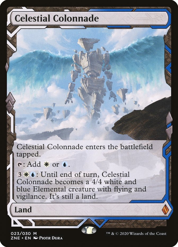 Celestial Colonnade (Expeditions) [Zendikar Rising Expeditions] | All Aboard Games