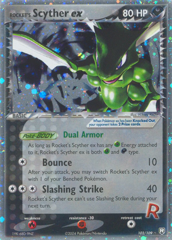 Rocket's Scyther ex (102/109) [EX: Team Rocket Returns] | All Aboard Games