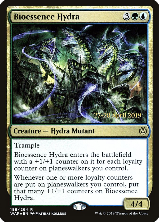 Bioessence Hydra  [War of the Spark Prerelease Promos] | All Aboard Games