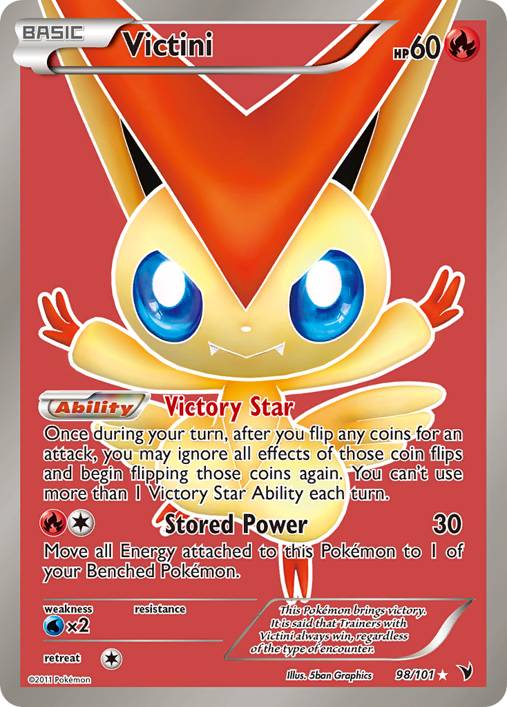 Victini (98/101) [Black & White: Noble Victories] | All Aboard Games