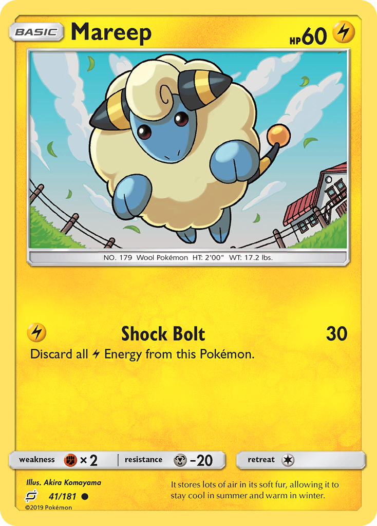 Mareep (41/181) [Sun & Moon: Team Up] | All Aboard Games