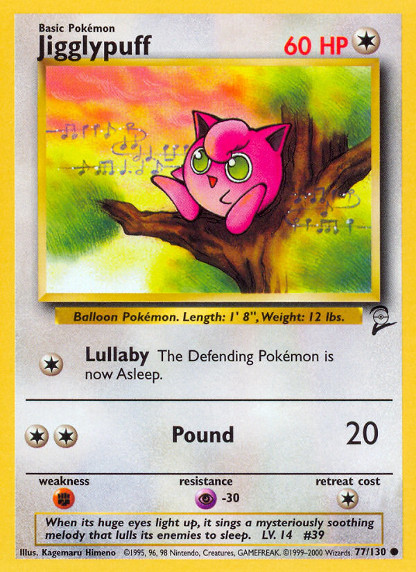 Jigglypuff (77/130) [Base Set 2] | All Aboard Games