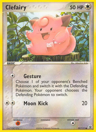 Clefairy (59/112) [EX: FireRed & LeafGreen] | All Aboard Games