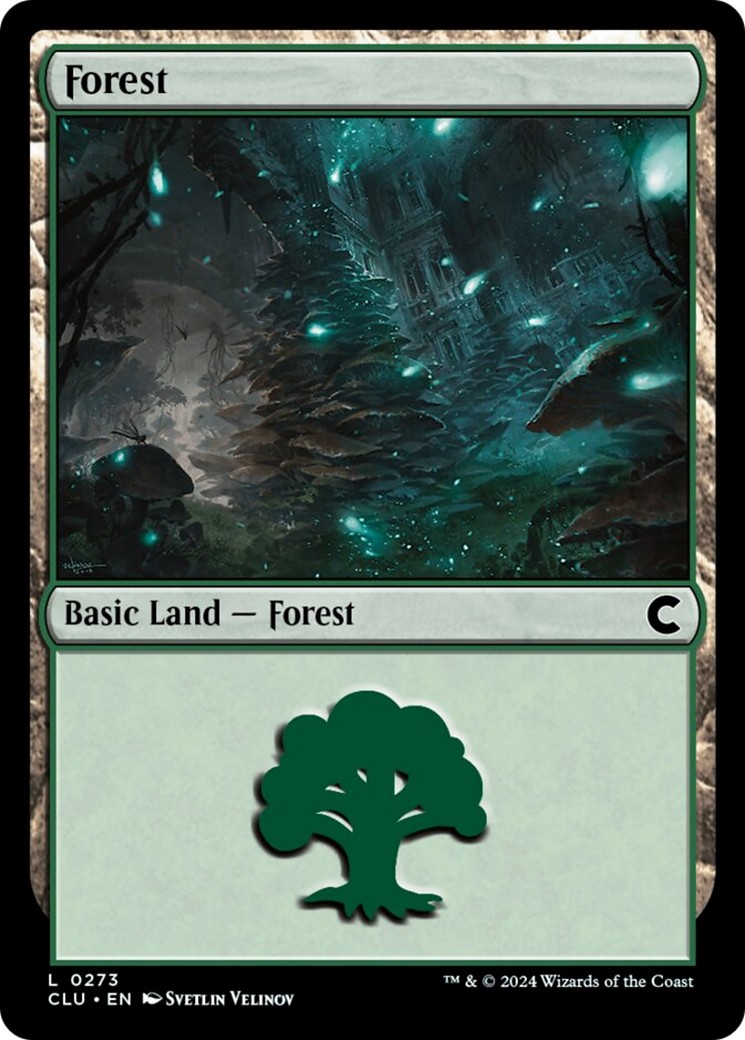 Forest (0273) [Ravnica: Clue Edition] | All Aboard Games