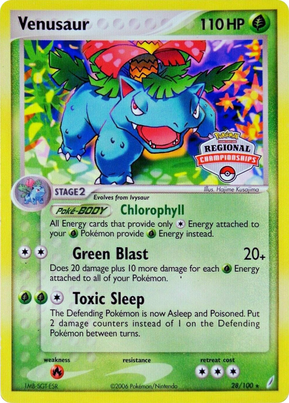 Venusaur (28/100) (Regional Championship Promo) [EX: Crystal Guardians] | All Aboard Games