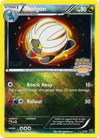 Shelgon (7/20) (Regional Championship Promo Staff) [Black & White: Dragon Vault] | All Aboard Games