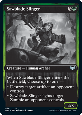 Sawblade Slinger [Innistrad: Double Feature] | All Aboard Games