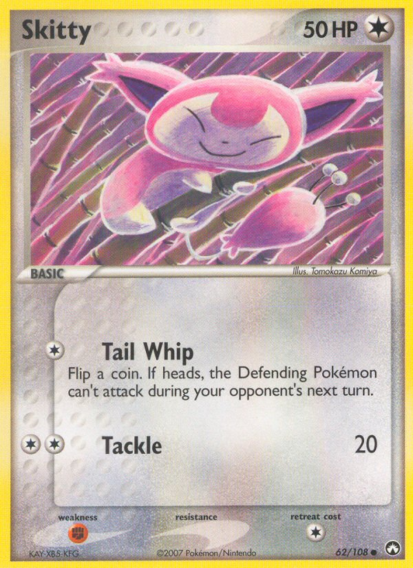 Skitty (62/108) [EX: Power Keepers] | All Aboard Games