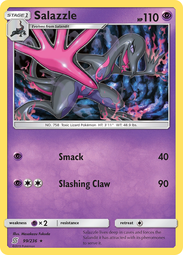 Salazzle (99/236) [Sun & Moon: Unified Minds] | All Aboard Games