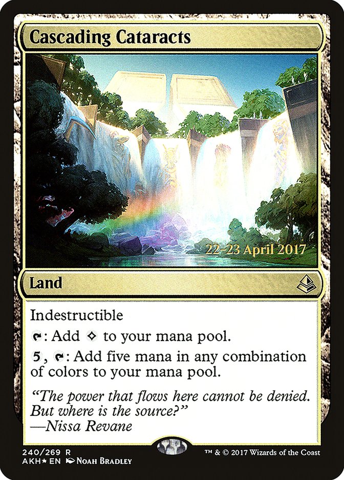 Cascading Cataracts  [Amonkhet Prerelease Promos] | All Aboard Games