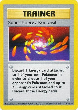 Super Energy Removal (79/102) [Base Set Shadowless Unlimited] | All Aboard Games