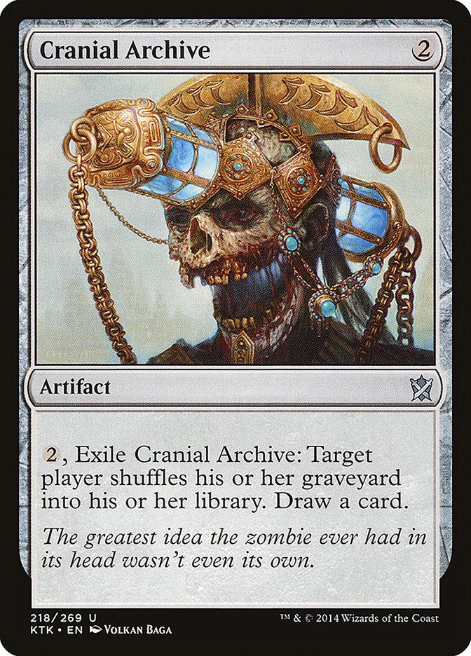 Cranial Archive [Khans of Tarkir] | All Aboard Games