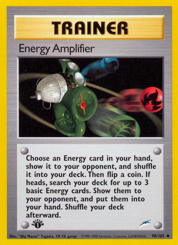Energy Amplifier (98/105) [Neo Destiny 1st Edition] | All Aboard Games
