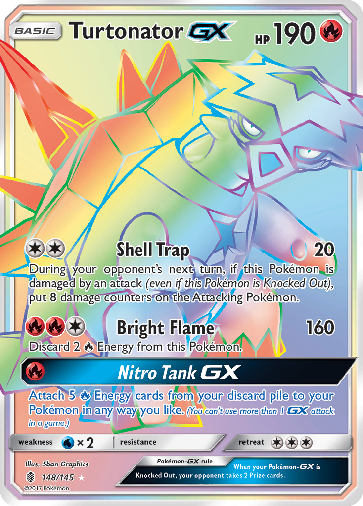 Turtonator GX (148/145) [Sun & Moon: Guardians Rising] | All Aboard Games