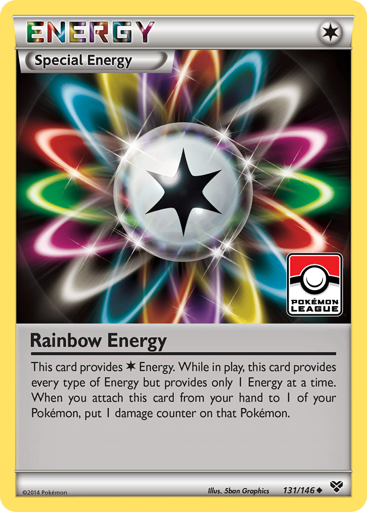 Rainbow Energy (131/146) [XY: Base Set] | All Aboard Games