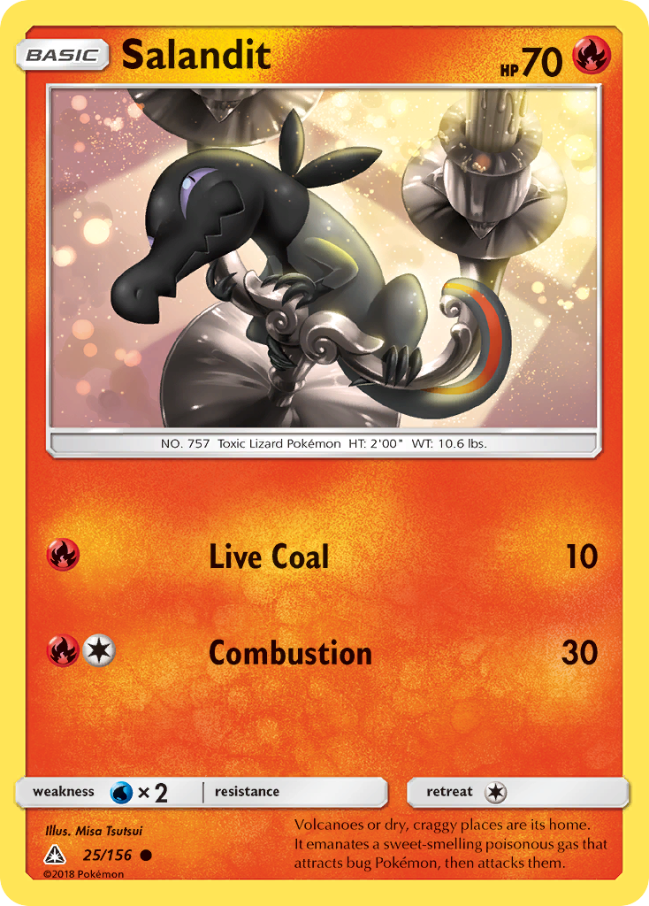 Salandit (25/156) [Sun & Moon: Ultra Prism] | All Aboard Games