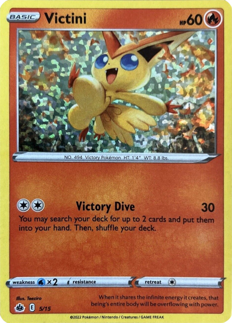 Victini (5/15) [McDonald's Promos: Match Battle] | All Aboard Games