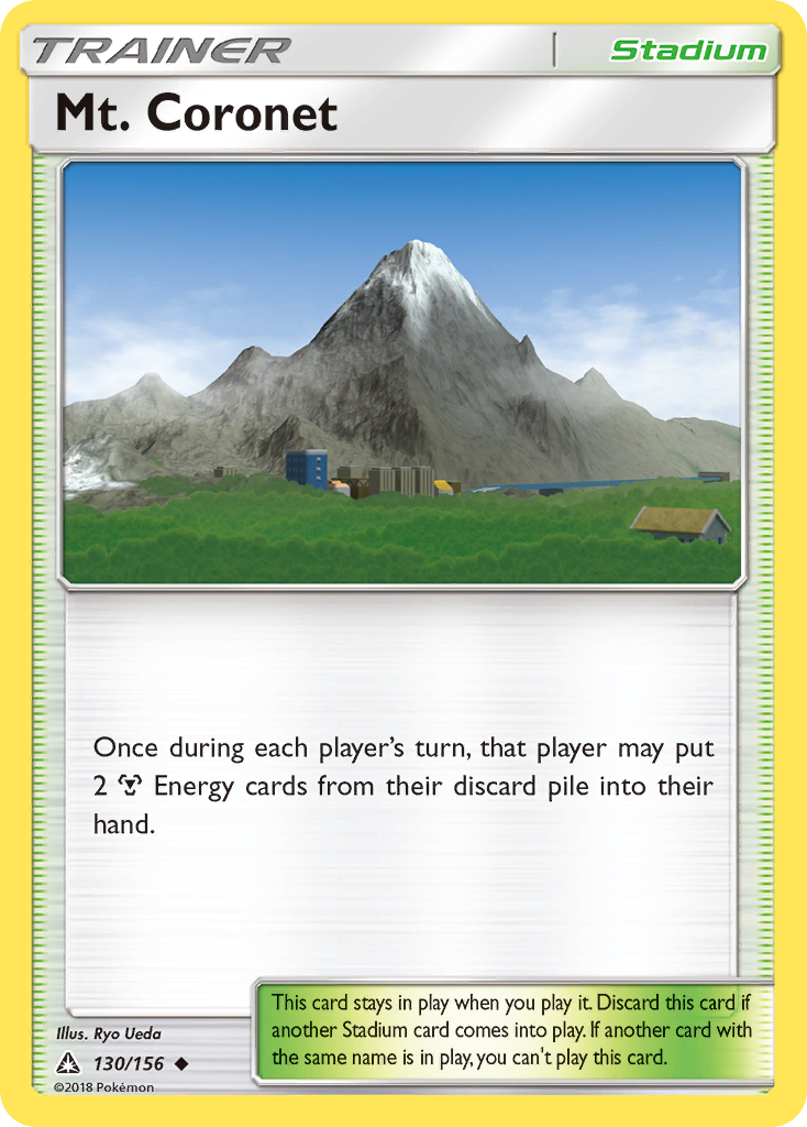 Mt. Coronet (130/156) [Sun & Moon: Ultra Prism] | All Aboard Games